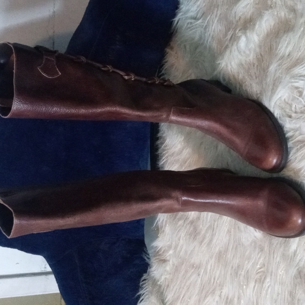 Nicole tall leather boots